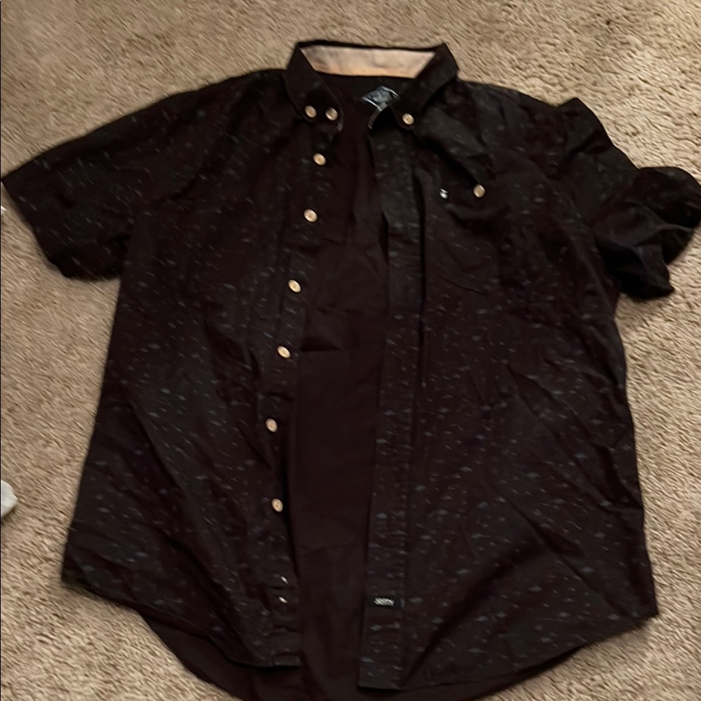 Black Button-Up Shirt